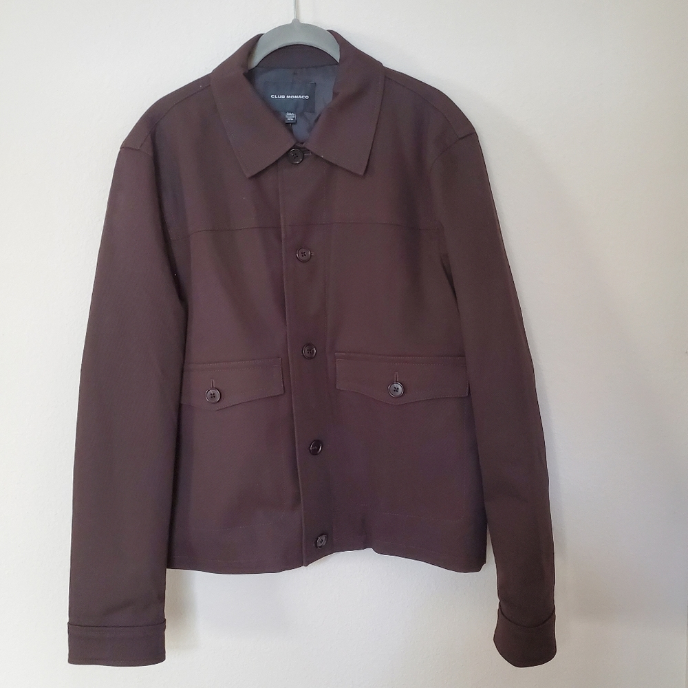 Club Monaco Brown Worker Jacket Medium NWT